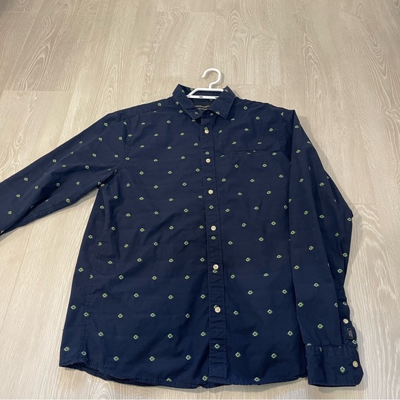 Scotch & Soda Other - Men’s Scotch & Soda Blue and Green Dress Shirt large